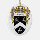 Buckley Wappen/Familienwappen Keramikornament (Rechts)