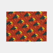 Buckliger von Notre Dame Fleecedecke (Vorderseite (Horizontal))