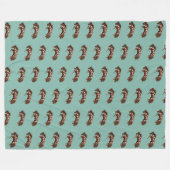 Buckmalerei Fleecedecke (Vorderseite (Horizontal))