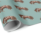 Buckmalerei Geschenkpapier (Rolleneckpunkt)