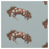 Buckmalerei Stoff (Nahaufnahme)