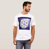Buckminsterfullerene Molekül (Front) T-Shirt (Vorne ganz)
