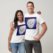 Buckminsterfullerene Molekül (Front) T-Shirt (Unisex)