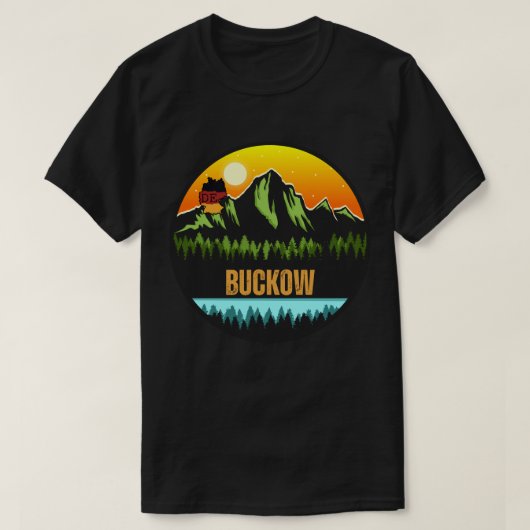 Buckow, Deutschland T-Shirt (Design vorne)