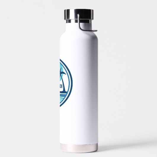 Buckroe Beach Virginia Palm Tree Birds Trinkflasche (Links)