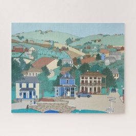 Bucks County PA Primitive Jigsaw Puzzle