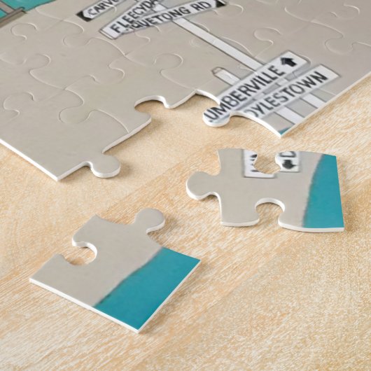 Bucks County PA Primitive Jigsaw Puzzle (Seite)