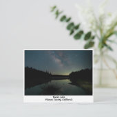 Bucks Lake Nachtszene Postkarte (Stehend Vorderseite)