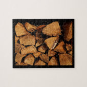 Bucks Landkreis Kamin Wood Jigsaw Puzzle (Horizontal)