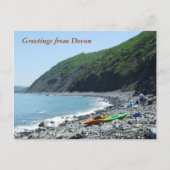 Bucks Mills Beach, Devon Postkarte (Vorderseite)