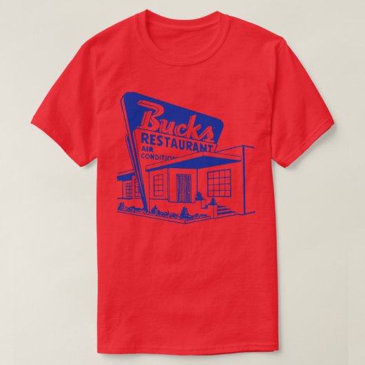 Bucks Restaurant T-Shirt (Design vorne)