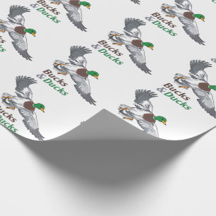 Bucks und Enten Geschenkpapier