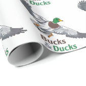 Bucks und Enten Geschenkpapier (Rolleneckpunkt)