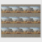 Buckschlacht Geschenkpapier (Flach)