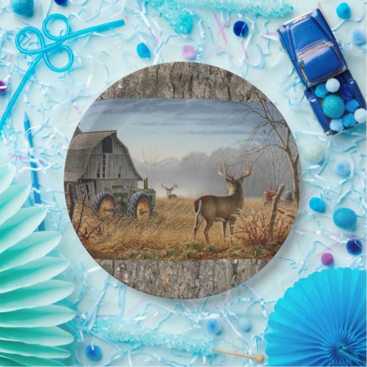 Buckschlacht Pappteller (Party)