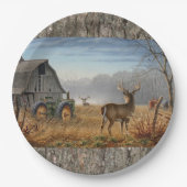 Buckschlacht Pappteller (Vorderseite)