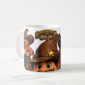 Buckshot Billy - Cowboy Kaffeetasse (Vorderseite Links)
