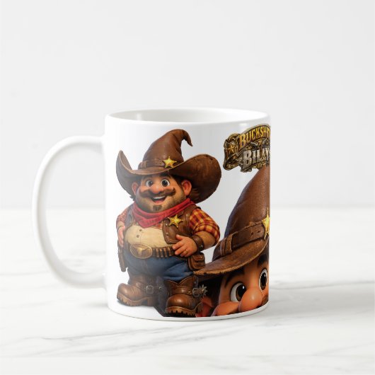 Buckshot Billy - Cowboy Kaffeetasse (Links)