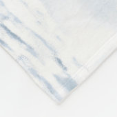 Buckskin Appaloosa Pferde im Schnee Fleecedecke (Ecke)