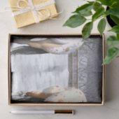 Buckskin Appaloosa Pferde im Schnee Seidenpapier (Geschenk)