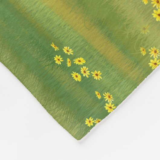 Buckskin Dun Quarter Horse Fleecedecke (Ecke)