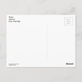 Buckskin Dun Quarter Horse Postkarte (Rückseite)