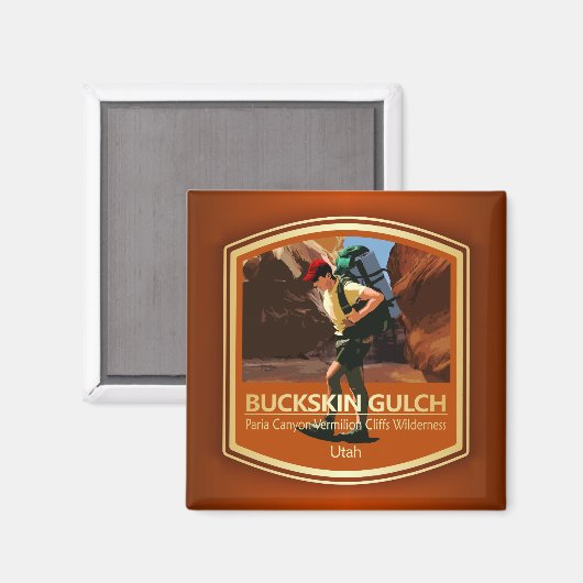 Buckskin Gulch (PF) Magnet (Vorderseite/Rückseite)