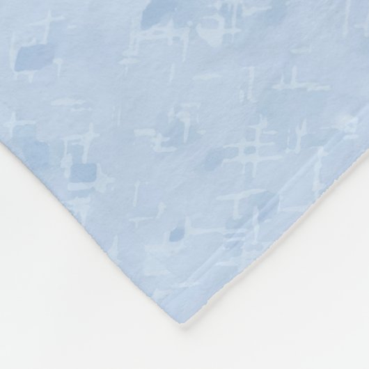 Buckskin Horning Light Blue Fleecedecke (Ecke)
