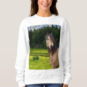 Buckskin Horse Sweatshirt
