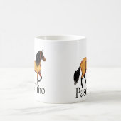 Buckskin Paso Fino Horse Illustration Kaffeetasse (Mittel)