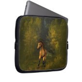 Buckskin Pferd im Forest Laptop Case (Vorne Rechts)