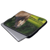 Buckskin Pferd Laptopschutzhülle (Vorne Knopf)