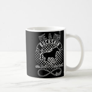 Buckskin Pferd - Schöne Liebhaber von Fun Quote Pf Kaffeetasse