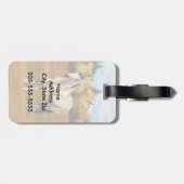 Buckskin Pinto Dun Paint Horse Staillion Gepäckanhänger (Rückseite horizontal)