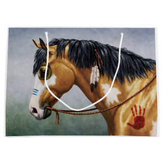 Buckskin Pinto Indianerpferd Große Geschenktüte