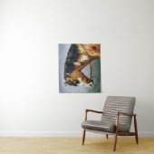 Buckskin Pinto Indianerpferd Wandteppich (Beispiel)