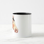 Buckskin Quarter Horse Tasse (Zentrum)