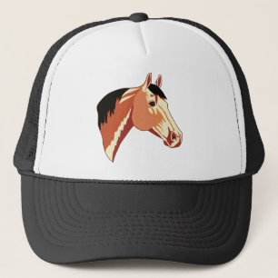 Buckskin Quarter Pferd Truckerkappe