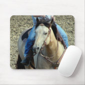 Buckskin Rodeo Horse Mousepad (Mit Mouse)