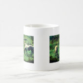 Buckskin und Pinto Kaffeetasse (Mittel)