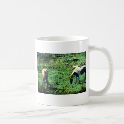 Buckskin und Pinto Kaffeetasse (Rechts)