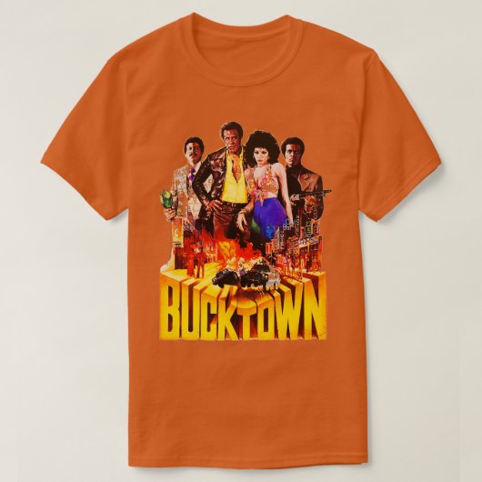 Bucktown Blaxploitation 1975 T-Shirt (Design vorne)