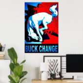 Buckwechsel Poster (Heimbüro)