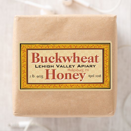 Buckweizen Honey Jar maßgeschneidert (Insitu)