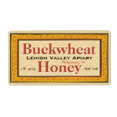 Buckweizen Honey Jar maßgeschneidert (Vorne)