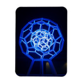 Buckyball-Skulptur #2 Magnet (Vertikal)