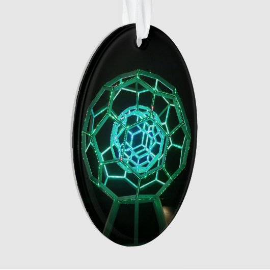 Buckyball-Skulptur #3 Ornament (Vorderseite)