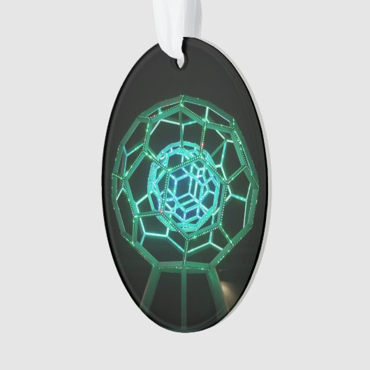 Buckyball-Skulptur #3 Ornament (Vorderseite)