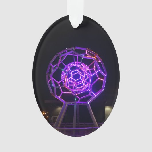 Buckyball-Skulptur #5 Ornament (Vorderseite)