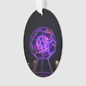 Buckyball-Skulptur #5 Ornament (Vorderseite)